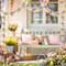 3 Pieces 49 ft Easter Tinsel Garland Decorations Pastel Pink Blue Yellow Metallic Festooning Garland Glittering Sparkling for Easter Party Spring Festival Indoor Outdoor Hanging Decor Holiday